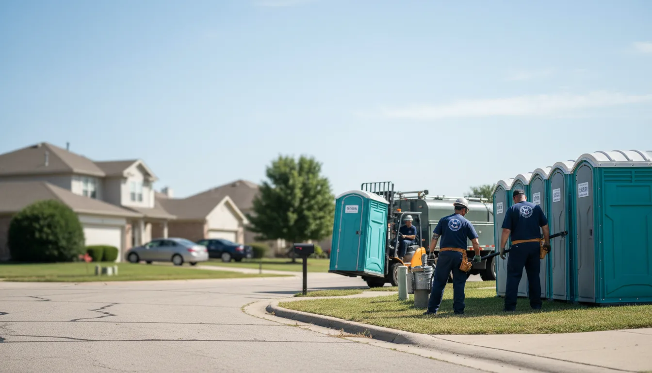 Porta Potty Rental in Mendon, IL near me